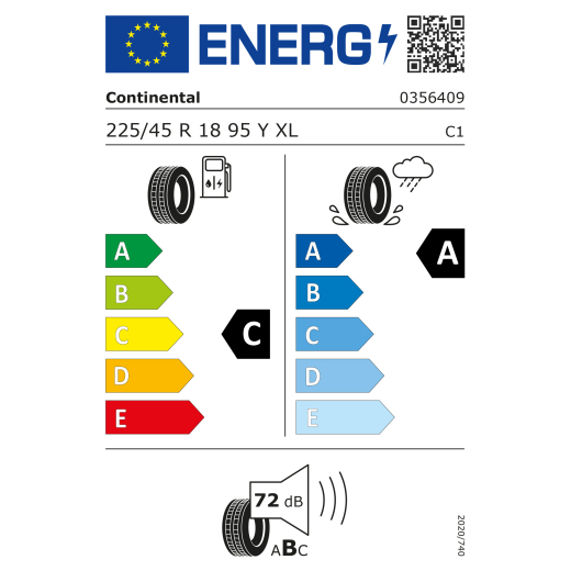 Cerchi completi estivi da 18 pollici Classe C W205 design a 5 doppie razze Original Mercedes-Benz  | 205-18-5DP-Sommer-B