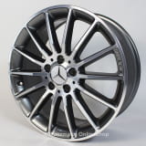 Set di cerchi AMG 18 pollici A-Class W176 design multirazze grigio himalaya
