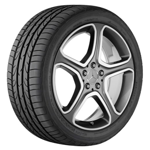 Set cerchi Mercedes-Benz 17 pollici | Classe A W176 | 5 razze | grigio tremolit | A24640119027X44-A