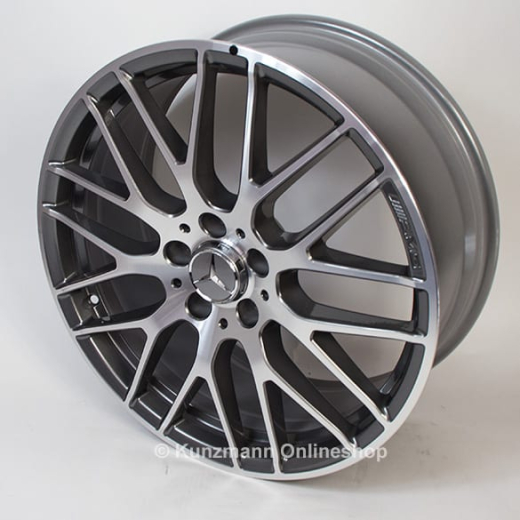 Set cerchi AMG 19 pollici Classe A W176 razze incrociate A45 | A17640109007X21-AMG-19-W176