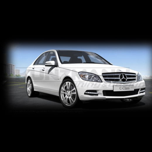 Cerchi in lega 17 pollici | Design a 5 doppie razze | Classe C W204 | Originale Mercedes-Benz | 