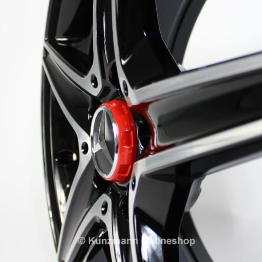 Set cerchi AMG 18 pollici | Mercedes-Benz Classe C W205 | ruota a 5 razze | grigio titanio | A20540111/12007X23-Satz