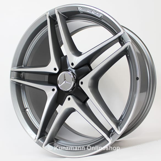 Set di cerchi AMG 19 pollici | Classe C W205 | Original Mercedes-Benz | A2054011900/20007X21-Satz