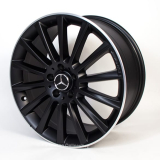 Set cerchi C 43 AMG 19 pollici Classe C W205 multirazze originale Mercedes-Benz nero opaco