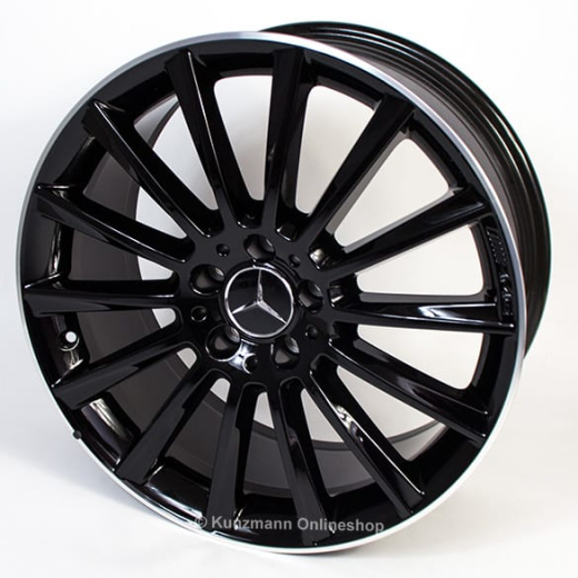 Set cerchi AMG 19 pollici Mercedes-Benz Classe C W205 multirazze nero | A2054011300/14007X72-Satz
