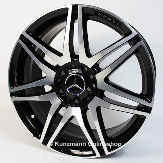 Cerchi design AMG a 7 doppie razze 19 pollici | Classe E Coupé Cabrio W207 | 207-A21240119007X23