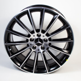 Set cerchi E43 AMG da 20 pollici Classe E W213 multirazze nero Original Mercedes-Benz