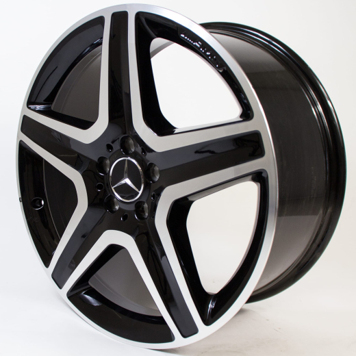 Set di cerchi AMG da 20 pollici Classe M / GLE W166 a 5 razze Originale Mercedes-Benz | A16640120027X23-B