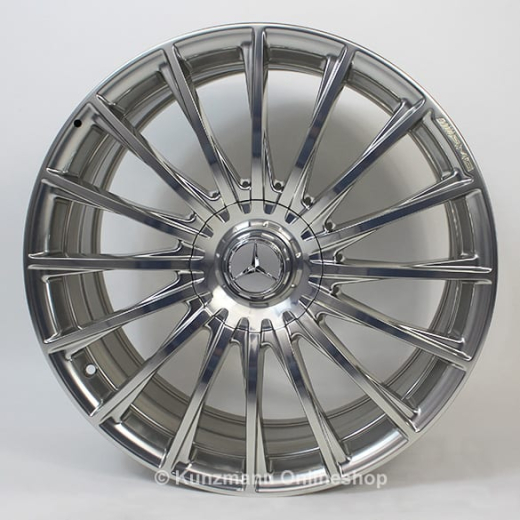 Set di cerchi forgiati AMG S 65 da 20 pollici a più razze Classe S W222 originale Mercedes-Benz | A22240110/1007X15-Satz