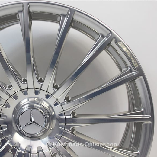 Set di cerchi forgiati AMG S 65 da 20 pollici a più razze Classe S W222 originale Mercedes-Benz | A22240110/1007X15-Satz