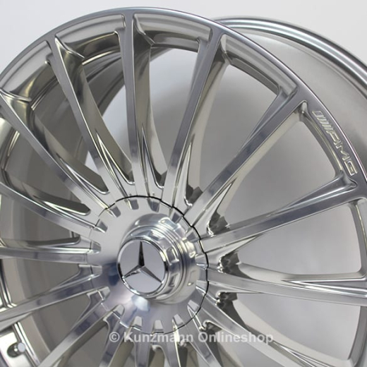 Set di cerchi forgiati AMG S 65 da 20 pollici a più razze Classe S W222 originale Mercedes-Benz | A22240110/1007X15-Satz