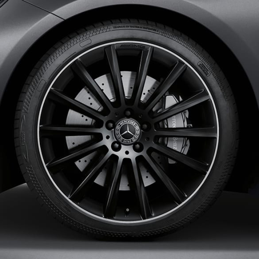 Set di cerchi AMG 20 pollici Night Edition Classe S W222 originale Mercedes-Benz | A22240104/5007X72-222