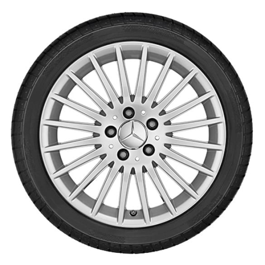 Set di cerchi da 17 pollici | ruota multirazze | Mercedes-Benz V-Klasse | silver | A44740149007X45-B