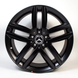 Set cerchi da 19 pollici 5 doppie razze V-Klasse BR447 nero opaco originale Mercedes-Benz