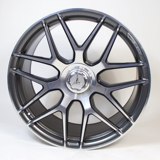 GLC 63 AMG cerchi forgiati da 21 pollici | Originale Mercedes-Benz X253/C253 | grigio himalaya | A2534014000/41007X21