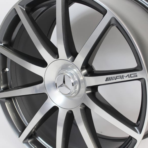 S 63 AMG set cerchi forgiati da 20 pollici | 5 doppie razze | Classe S W222 | Original Mercedes-Benz | A2224010600/07007X21-Satz