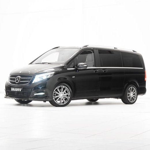 Set di cerchi Brabus 18 pollici Monoblock R design a 5 doppie razze V-Klasse W447 | 18-Mono-R-447