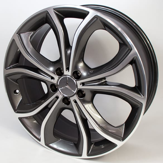 Set cerchi da 20 pollici a 5 doppie razze Classe E W213 originale Mercedes-Benz | A2384010100/0200-7X44