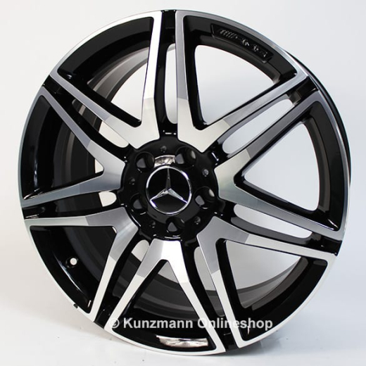 Set di cerchi AMG da 19 pollici ruota a 7 doppie razze V-Klasse BR447 Originale Mercedes-Benz | A44740151007X23-Satz