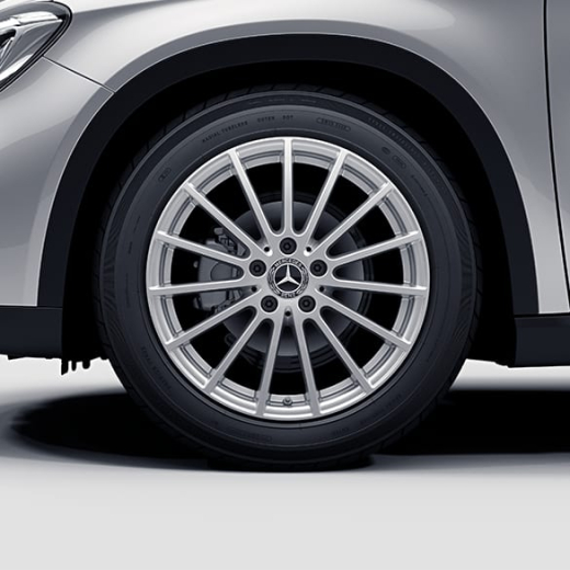 Set cerchi da 18 pollici ruota multirazze GLA X156 Originale Mercedes-Benz | A15640119007X45-Satz
