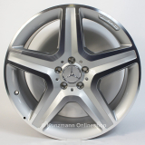 Set di cerchi AMG da 20 pollici M-Klasse / GLE W166 a 5 razze grigio Original Mercedes-Benz