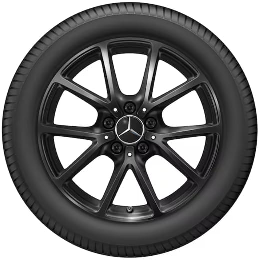 Cerchi estivi 17 pollici CLA C178 a 10 razze nero Michelin | Q44024151018A-C178