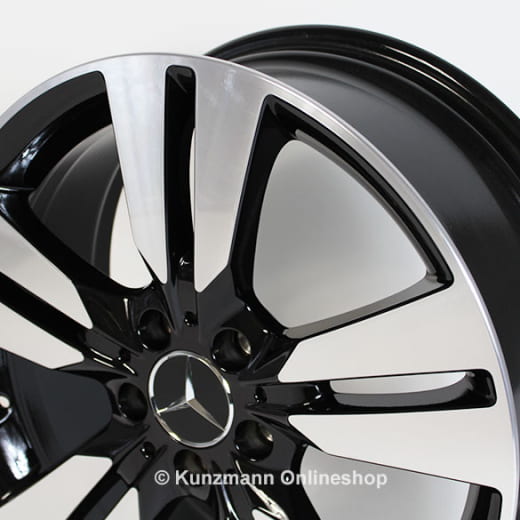 Mercedes-Benz CLA-Klasse W117 d'origine | Jeu de jantes 18 pouces | noir | A24640104027X23-CLA