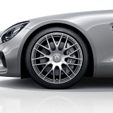 Set de jantes à branches croisées 19 / 20 pouces AMG GT C190 argent d'origine Mercedes-Benz