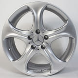 Kit de jantes Mercedes-Benz 18 pouces Classe C W205 jante 5 branches vanadium argent