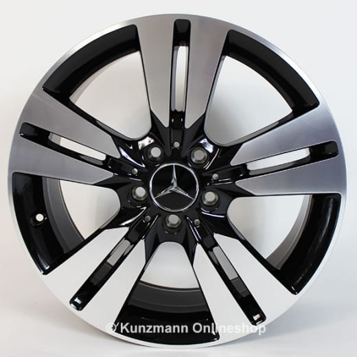 Original Mercedes-Benz B-Klasse W246 | Jeu de jantes 18 pouces | noir  | A24640104027X23-B