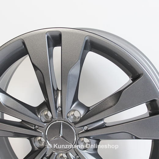 Mercedes-Benz Classe B W246 d'origine | Jeu de jantes 18 pouces | gris Himalaya | A24640104007756-B