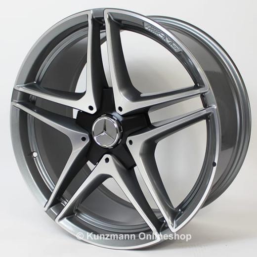Jeu de jantes AMG 19 pouces | Classe C W205 | Mercedes-Benz d’origine | A2054011900/20007X21-Satz