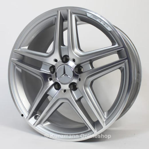 Jeu de jantes AMG 18 pouces | Classe E W212 | original Mercedes-Benz | argent | W212-5Doppel-AMG-18-Zoll