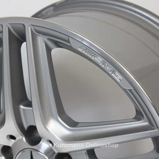 Jeu de jantes AMG 18 pouces | Classe E W212 | original Mercedes-Benz | argent | W212-5Doppel-AMG-18-Zoll