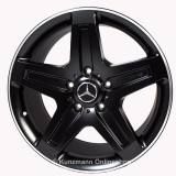 Jeu de jantes AMG 19 pouces G-Klasse W463 5 branches original Mercedes-Benz noir