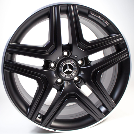 Jeu de jantes G 63 / 65 AMG 20 pouces 5 branches noir Classe G W463 Original Mercedes-Benz | A46340130027X71-B