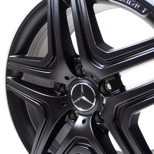 Jeu de jantes G 63 / 65 AMG 20 pouces 5 branches noir Classe G W463 Original Mercedes-Benz | A46340130027X71-B