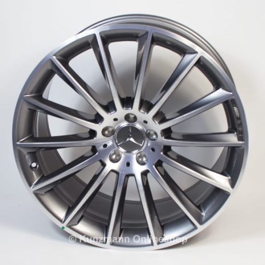 Jeu de jantes AMG 21 pouces design multibranches GLS X166 Mercedes-Benz d'origine | A16640132007X21-Satz
