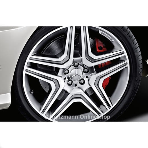 Jantes AMG 5 doubles branches 21 pouces Classe M W166 | A16640123027X21-B