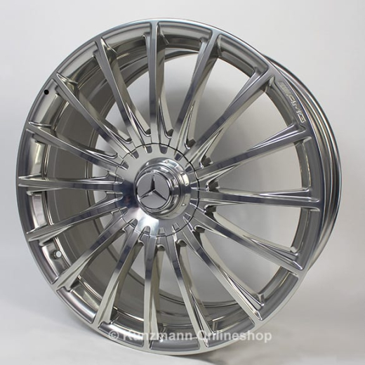 Jeu de jantes forgées AMG 20 pouces à branches multiples S 65 AMG Classe S W222 Original Mercedes-Benz | A22240110/1007X15-Satz