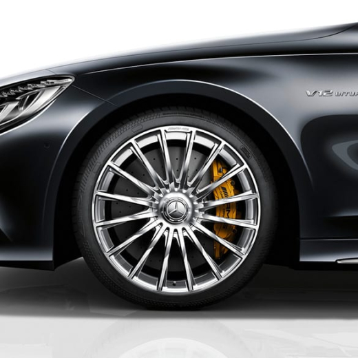 Jeu de jantes forgées AMG 20 pouces à branches multiples S 65 AMG Classe S W222 Original Mercedes-Benz | A22240110/1007X15-Satz