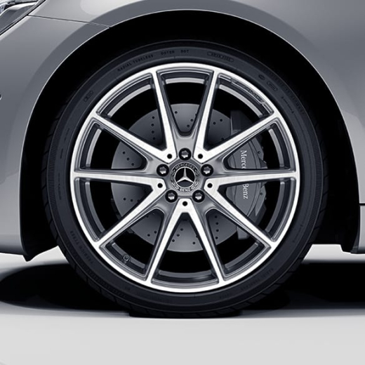 Jantes AMG 5 doubles branches 20 pouces S-Klasse W222 original Mercedes-Benz gris | A2224014000/4100-7X21