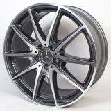 Lot de jantes AMG 20 pouces à 5 doubles branches gris S-Klasse W222 original Mercedes-Benz
