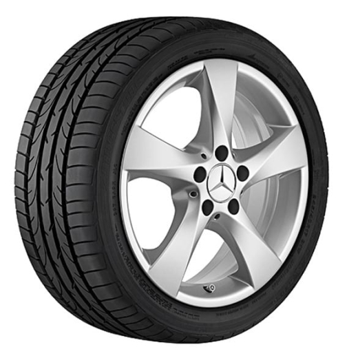 Jeu de jantes 17 pouces | Roue à 5 branches | Mercedes-Benz V-Klasse | A44740148007X45-B
