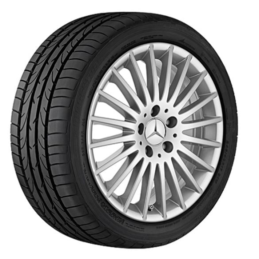 Jeu de jantes 17 pouces | Roue à branches multiples | Mercedes-Benz V-Klasse | argent | A44740149007X45-B