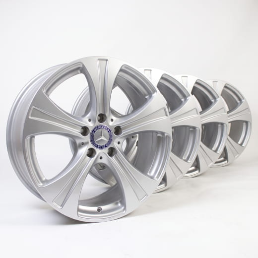 Pack jantes 18 pouces 5 branches GLC X253 C253 Original Mercedes-Benz | A25340108007X45-Satz