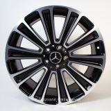 Kit de jantes 20 pouces 10 branches noir mat GLE W166 Original Mercedes-Benz