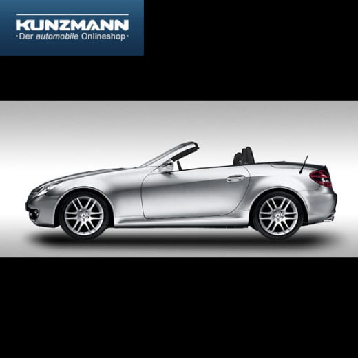 Lot de jantes à 6 doubles branches | 18 pouces | SLK R171 | Original Mercedes-Benz | argent | 