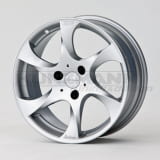Jantes alu Lorinser Speedy smart fortwo 451 Original 17 pouces argent