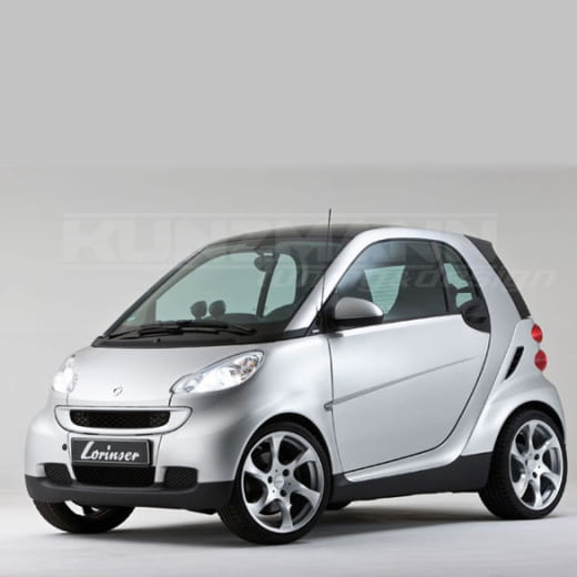 Jantes alu Lorinser Speedy | smart fortwo 451 | Original | 17 pouces | argent | 451-speedy-17
